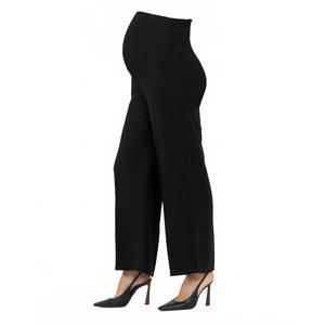 NEW RIPE alexa maternity wide leg pant in black